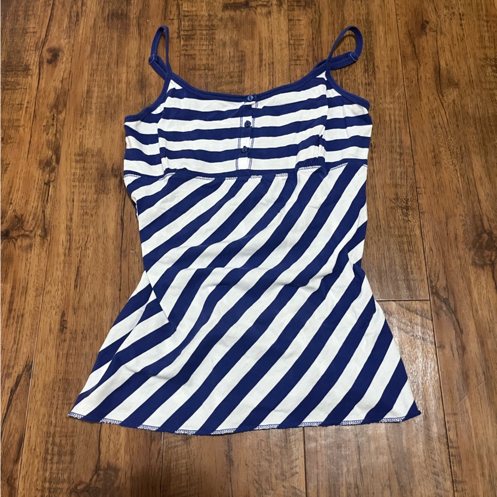 y2k striped tank top